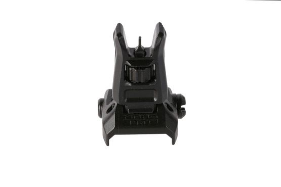 The Magpul Industries Pro folding front sight features positive lock engagements
